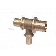 Тройник с уменьшенным боковым и торцевым проходами 50-32-40 RX+ (бронза)