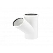 Тройник диаметром 50/50/45гр RAUPIANO PLUS