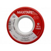Лента MAXITAPE (13,2 м х 12 мм х 0,1 мм; MD=0,7 г/см³) (красн. упак.)
