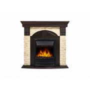Портал Firelight Torre Classic камень слоновая кость, шпон венге