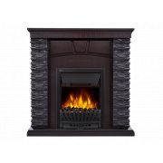 Портал Firelight Porto Classic камень черный, шпон венге