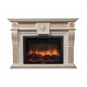 Портал Firelight Vittoriano 30 Белёный дуб с золотой патиной