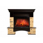 Портал Firelight Pietra Nuovo 25 камень сланец натуральный, шпон темный дуб