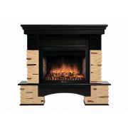 Портал Firelight Pietra Nuovo 30 камень сланец натуральный, шпон темный дуб