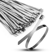 Хомут кабельный 4.6х100 сталь ANSI 316 TOKOV ELECTRIC TKE-HM316-4.6-100-N/100