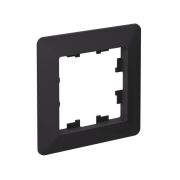 Рамка 1-м AtlasDesign Air карбон/дым. черн. SE ATN221001
