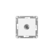 Розетка телевизионная оконечная TV СП Эпика механизм бел. EKF UP1-SOW-TV-3