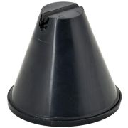 Держатель проводника круглого 8-10мм плоск. кровля H=100мм пластик с бет. IEK ZDP80-70-6-18-100