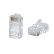 Коннектор RJ45(8P8C) кат.5E неэкранир. универс. (уп.100шт) TOKOV ELECTRIC TKE-CNR-5E24-UTP