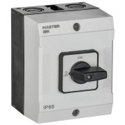 Переключатель кулачковый 10А (сх. 10) в боксе стандартная рукоятка IEK MI-CS20-010-010