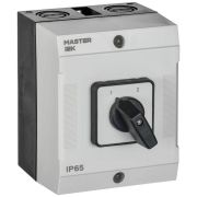 Переключатель кулачковый 10А (сх. 54) в боксе стандартная рукоятка IEK MI-CS20-010-054