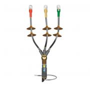 Муфта кабельная концевая наружн. уст. 10кВ 10КНТпН-3х(150-240) с болтов. наконечн. Нева-Транс Комплект 22020122