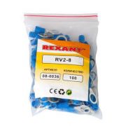 Наконечник кольцевой изолированный (НКИ d8.4мм) 1.5-2.5кв.мм (VR2-8) REXANT 08-0036