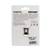Рулетка измерительная Профи 5мх19мм прорезиненный корпус Rexant 12-9005