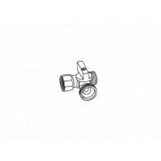 Кран Royal Thermo OPTIMAL для стиральной машины 1/2quot;x3/4quot;х1/2quot;