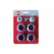 Набор присоединительный Royal Thermo 1/2'' silver