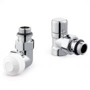 Набор термостатический для радиатора трехосевой ROYAL THERMO Design 1/2quot;М30х1,5 (Хром)